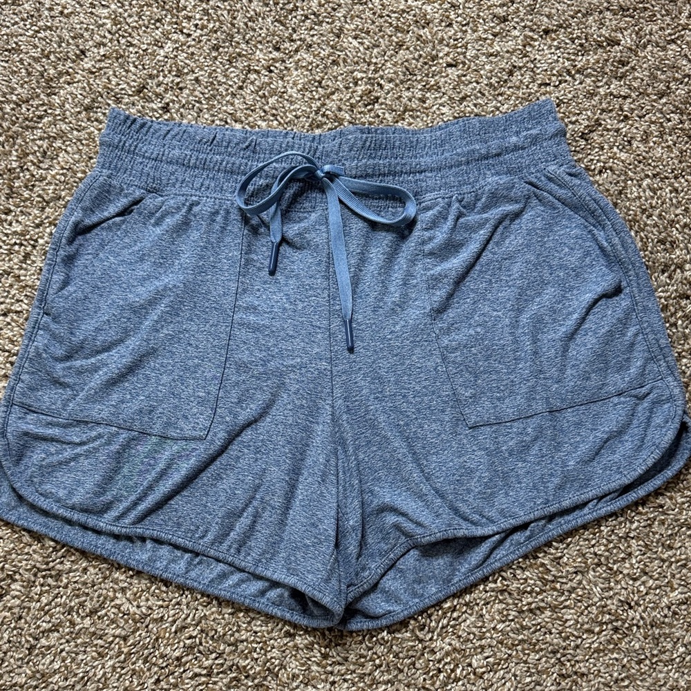 Athletic Works Blue Athletic Shorts
